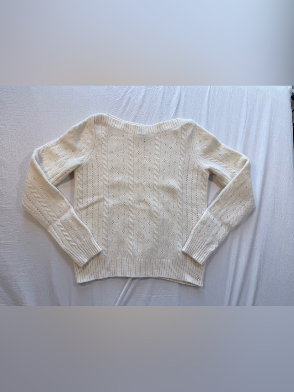 Aritzia Sunday Best Paris Merino Wool Sweater Light Birch - Size XS Women’s